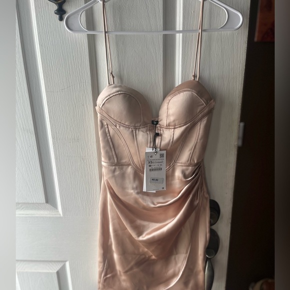 Champagne ZARA Dress - Picture 1 of 4